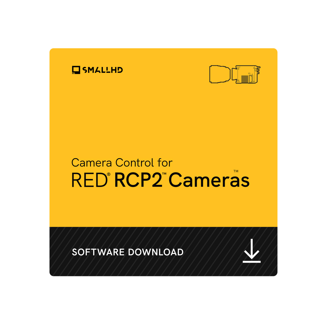 Camera Control for RED® RCP2™ Cameras (Software Only, KOMODO-X, KOMODO®, DSMC3™)