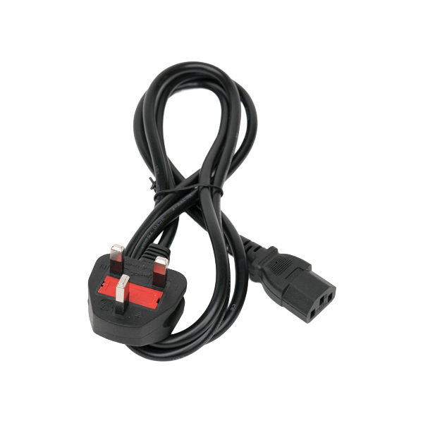 AC Power Cable for UK- C13 (6ft)