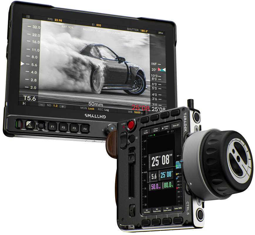 Monitor with Handheld Multi-View