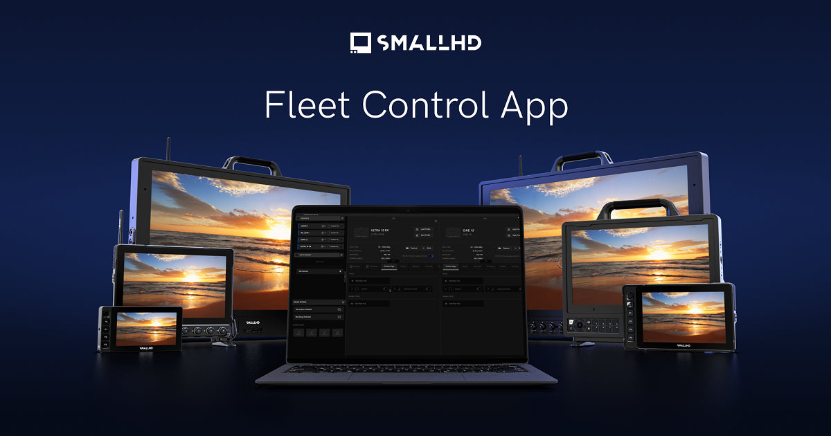 Fleet Control App to Access Multiple Monitors | SmallHD