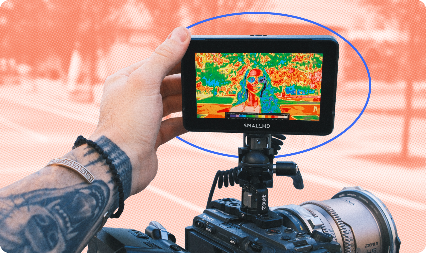 SmallHD Focus 504 with El Zone on PageOS