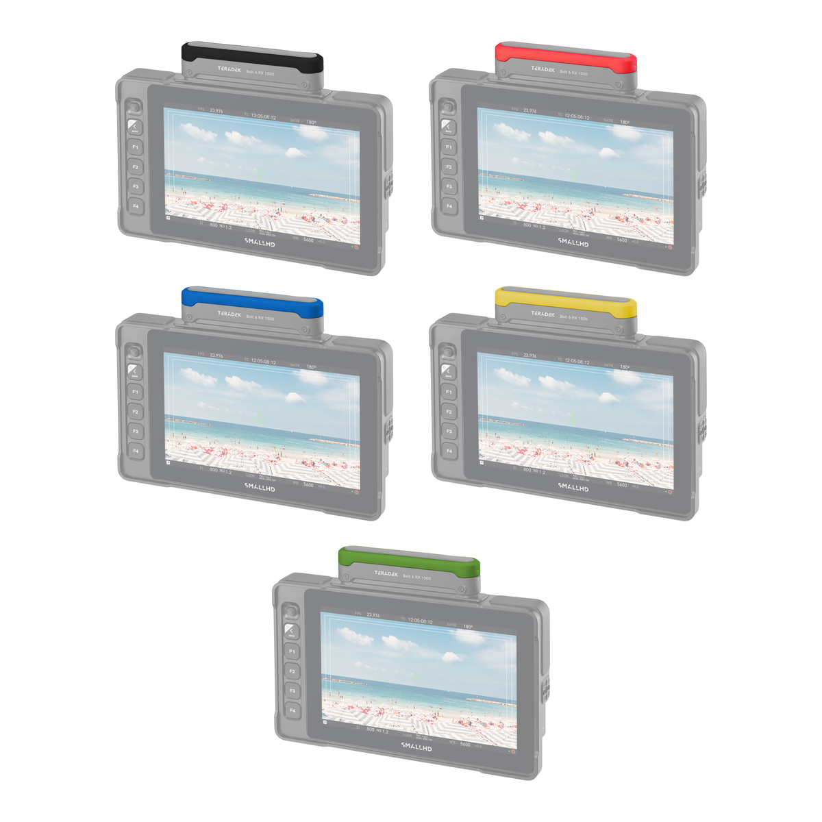 Ultra 7, Ultra 10 RX Bolt 6 Color Bands – SmallHD