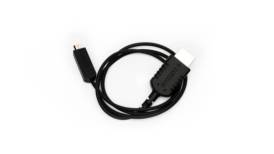 Coiled Mini HDMI to HDMI Cable - 12 - 24