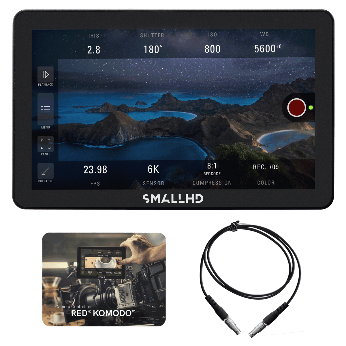 Focus Pro OLED RED® KOMODO™ Kit — SmallHD